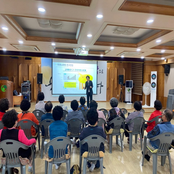 2025년 5월 강북노인복지관 이용자 대상 대중교통안전교육 실시